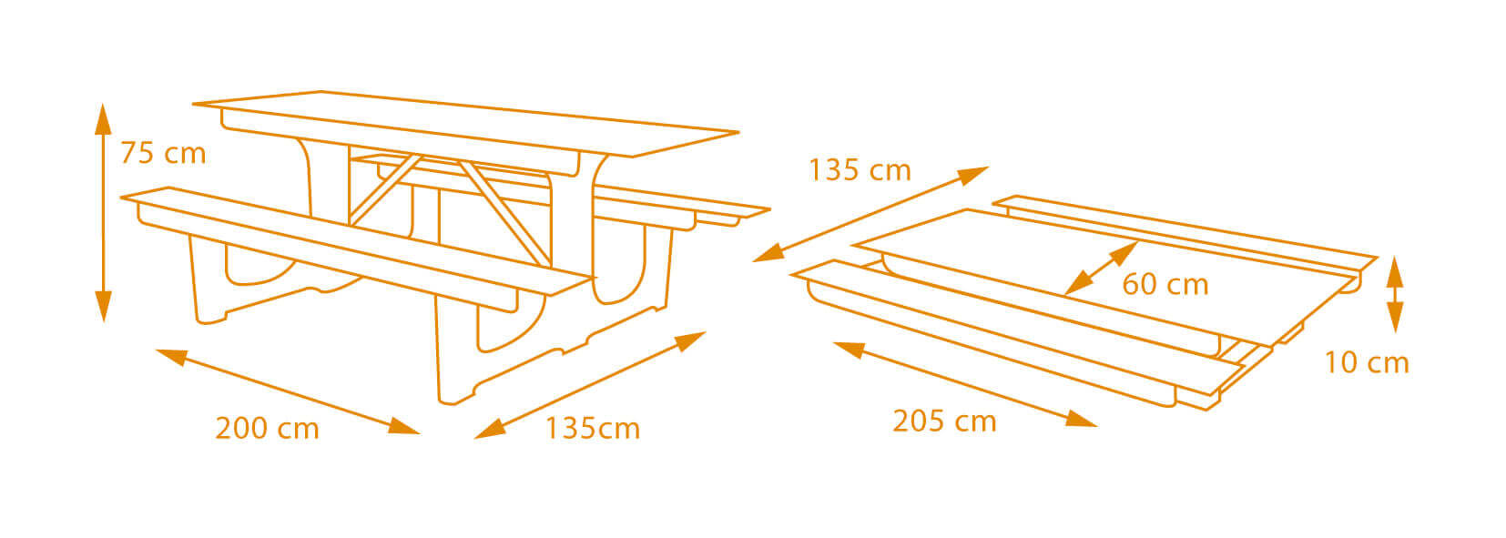 Foldtable