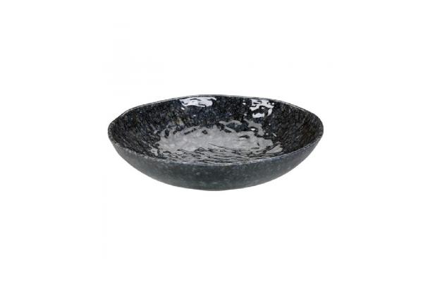Buffetschaal melamine diep graniet Ø 31 cm - 2,5 l