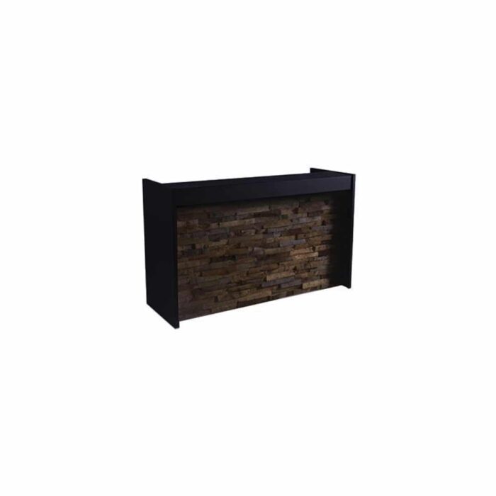 Multi bar BLACK – RECYCLED WOOD // 6m