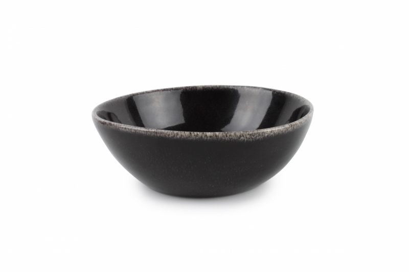 Artisan Bowl zwart - diam. 15xH5,2 cm