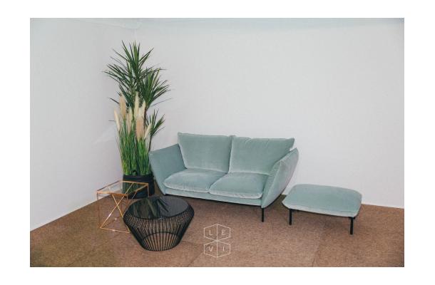 Salontafel Stella zwart Ø70 Salontafel Stella zwart Ø70