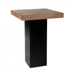 Statafel Basic houtdecor/zwart