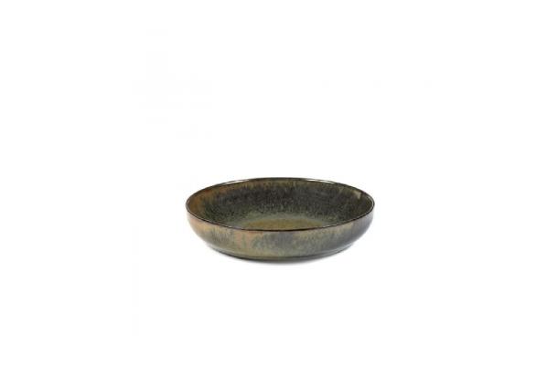 Surface - diep bord Ø 19 x H4 cm - 50 cl Indi Grey - by Sergio Herman Surface - diep bord Ø 19 x H4 cm - 50 cl Indi Grey - by Sergio Herman