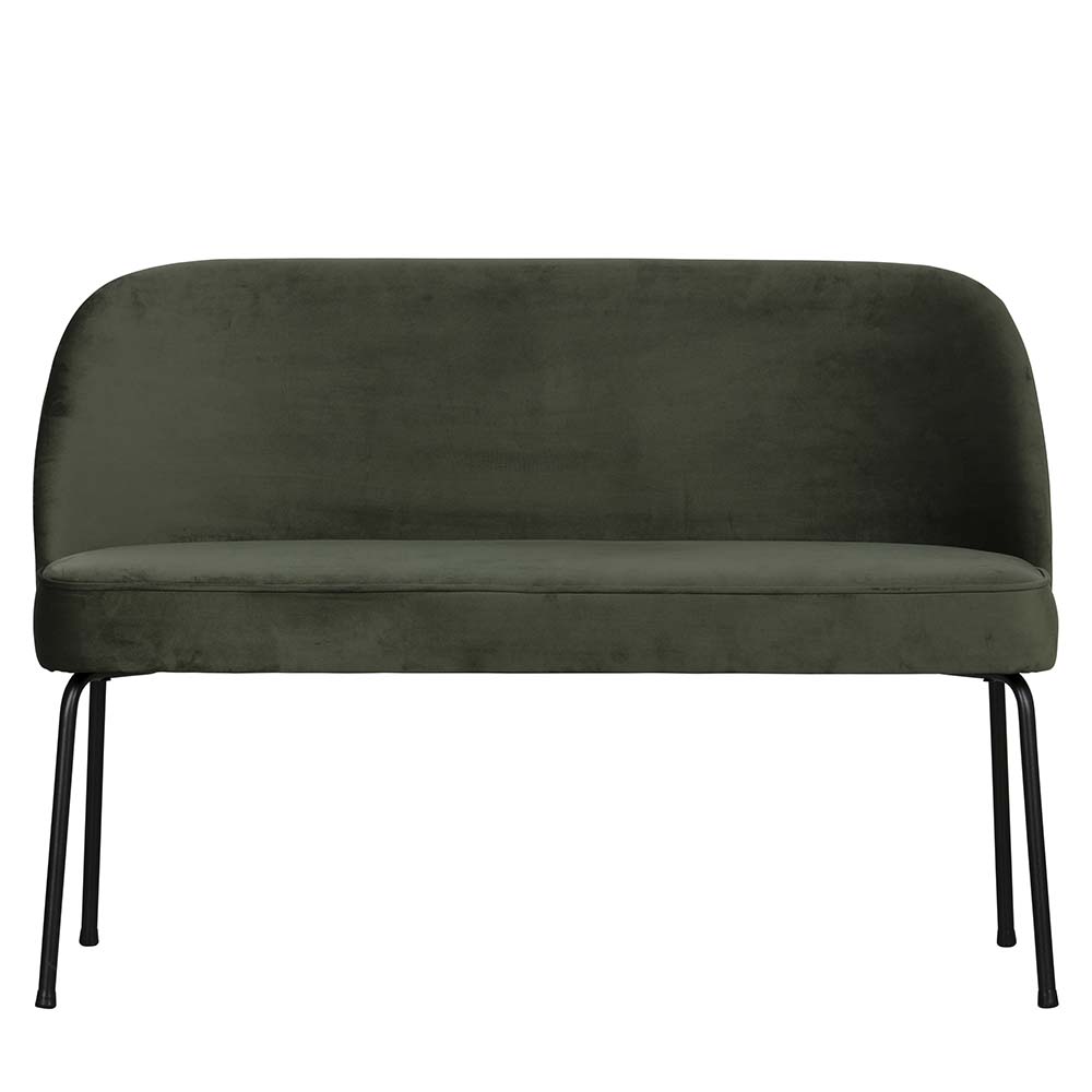Loungebank velvet groen 2-zit Loungebank velvet groen 2-zit