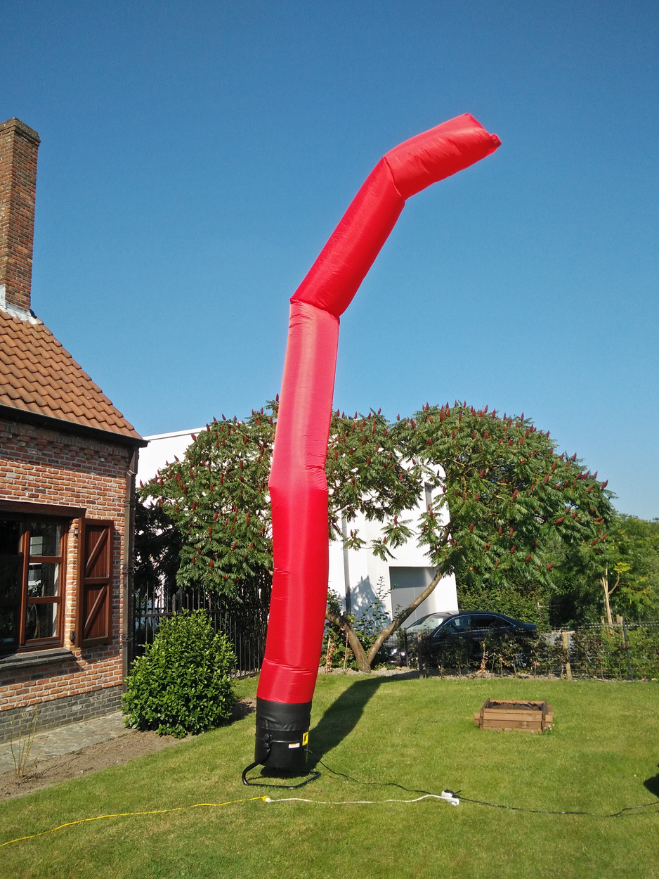 Skytube 6m Rood incl. blower Skytube 6m Rood incl. blower