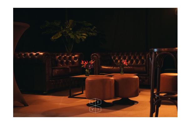 Zetel Chesterfield 2-zit bruin leder Zetel Chesterfield 2-zit bruin leder