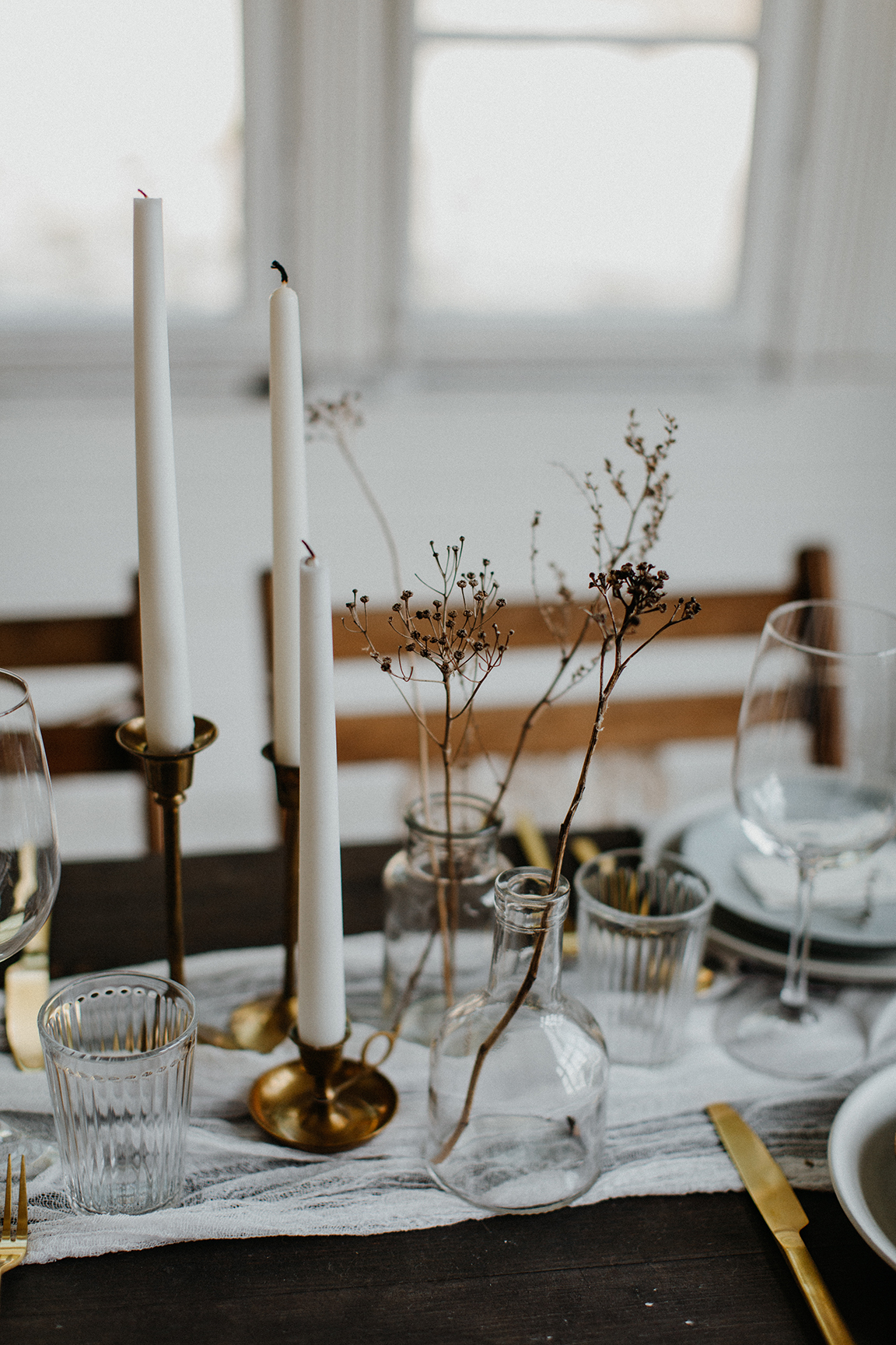 wedding table setting