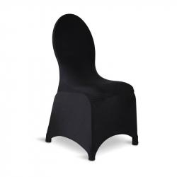 Cover chair stretch Black