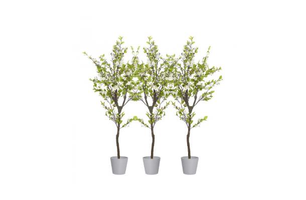 FÆK | Plant Cherry blossom white 200 in Ecopot 30 light grey