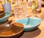 Schaal diep, 14 cm, aqua Schaal diep, 14 cm, aqua