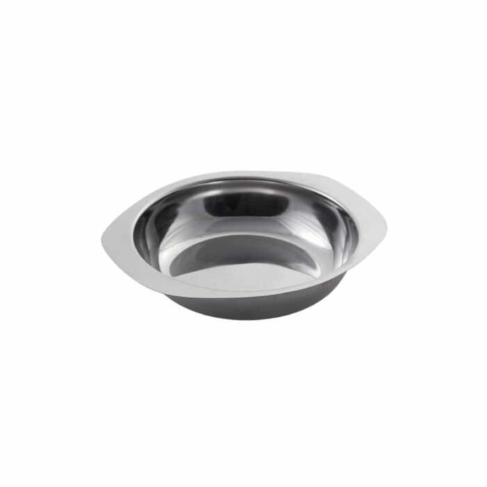 Groentekom 16 cm inox
