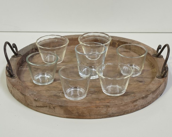 Theelichthouders glas (set van 20 stuks) (4.5.3)