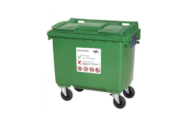 Afvalcontainer 660L