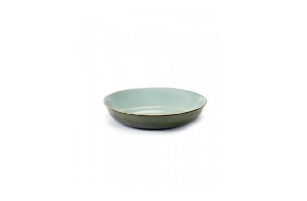 Terres de rêves - schaal Smokey Blue/Light Blue Ø 17,5 X H3 cm - 40 cl - by A. Le Grelle