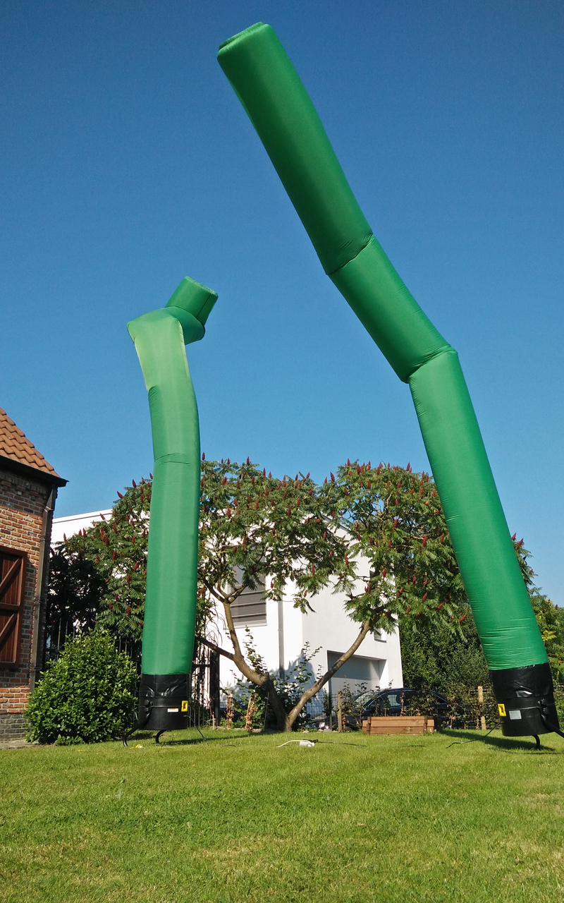 Skytube 6m Donkergroen incl. blower Skytube 6m Donkergroen incl. blower