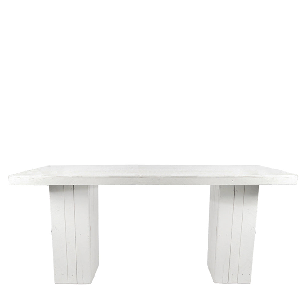 Statafel steigerhout wit 240x80cm Statafel steigerhout wit 240x80cm