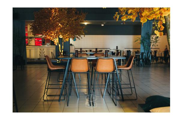 Tafel Long Island 160 zwart High Tafel Long Island 160 zwart High