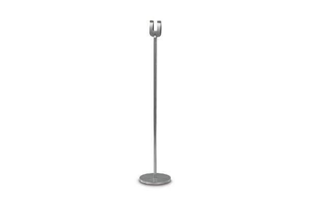 Tafelnummerhouder chroom H40 cm