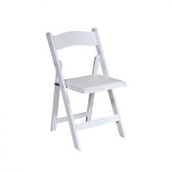 Klapstoel white