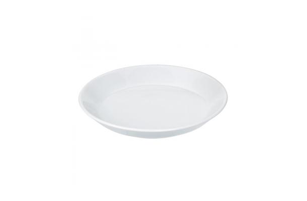 Trendy bord wit Ø 13 cm