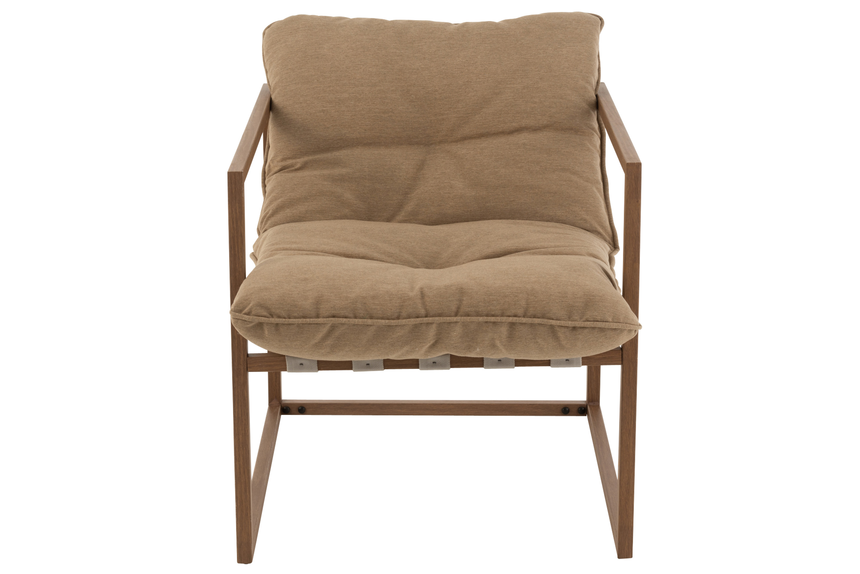 Lounge zetel 1-zit beige Lounge zetel 1-zit beige
