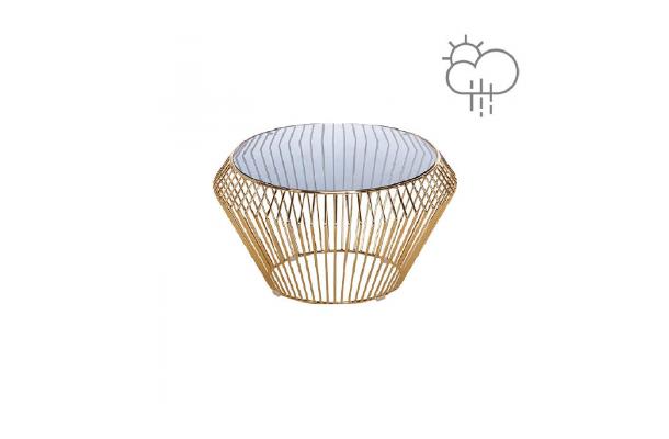 Salontafel Stella goud Ø70 Salontafel Stella goud Ø70
