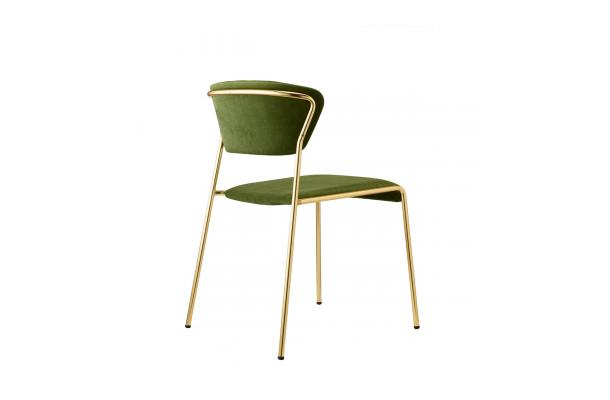 Stoel Velvet green - gold Stoel Velvet green - gold