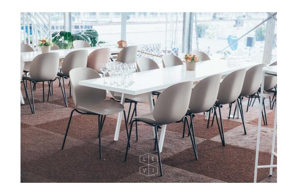 Tafel Long Island 300 wit Low Tafel Long Island 300 wit Low