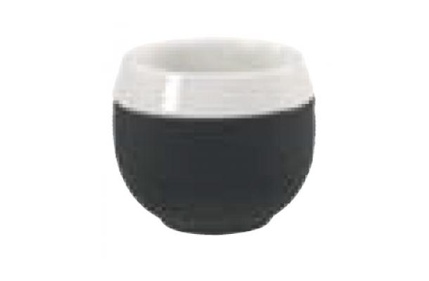 Degustatie - potje silicone zwart Ø 8cm13 cl