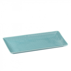 Schaal 20 x 10 cm, aqua