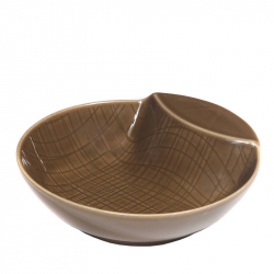Schaal diep, 14 cm, walnut Schaal diep, 14 cm, walnut