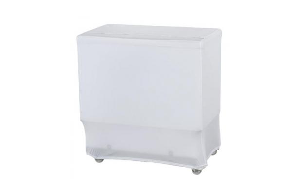 Stretchhoes frigo koffermodel wit