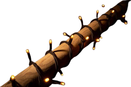 Kerstverlichting - 10m - 100 lampjes - zwarte snoer - koppelbaar