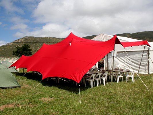 Stretchtent 7.5 x 10 m Stretchtent 7.5 x 10 m