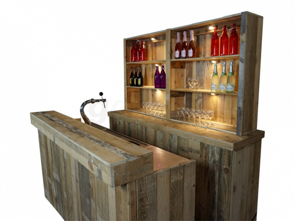 Luxe bar Wood 220cm Luxe bar Wood 220cm