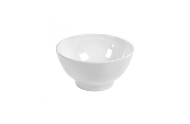 Saladekom melamine wit Ø 25 x H13 cm - 3 l