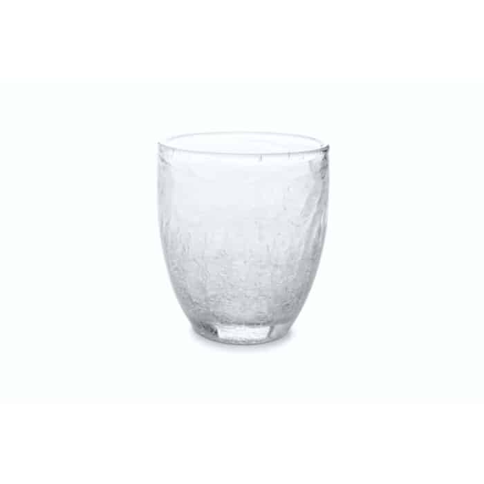 Waterglas 25 cl Cracklé transparant
