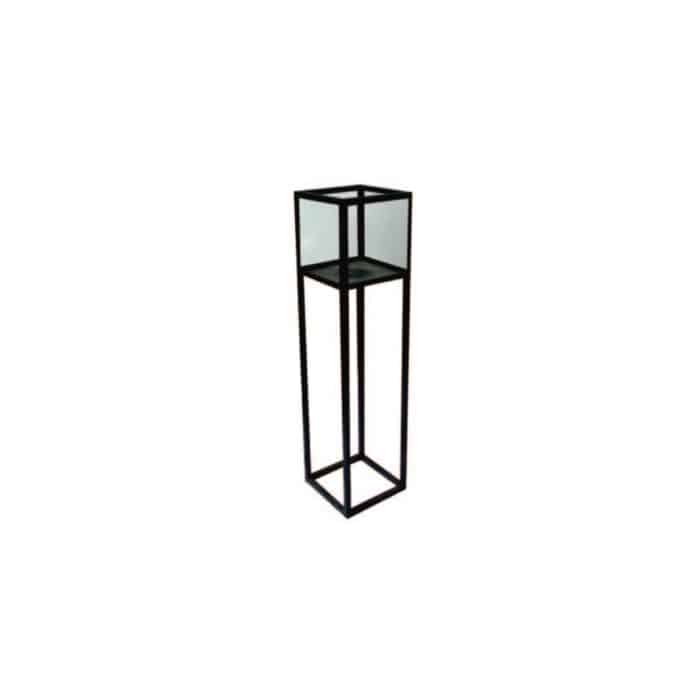 Pedestal Glass box small