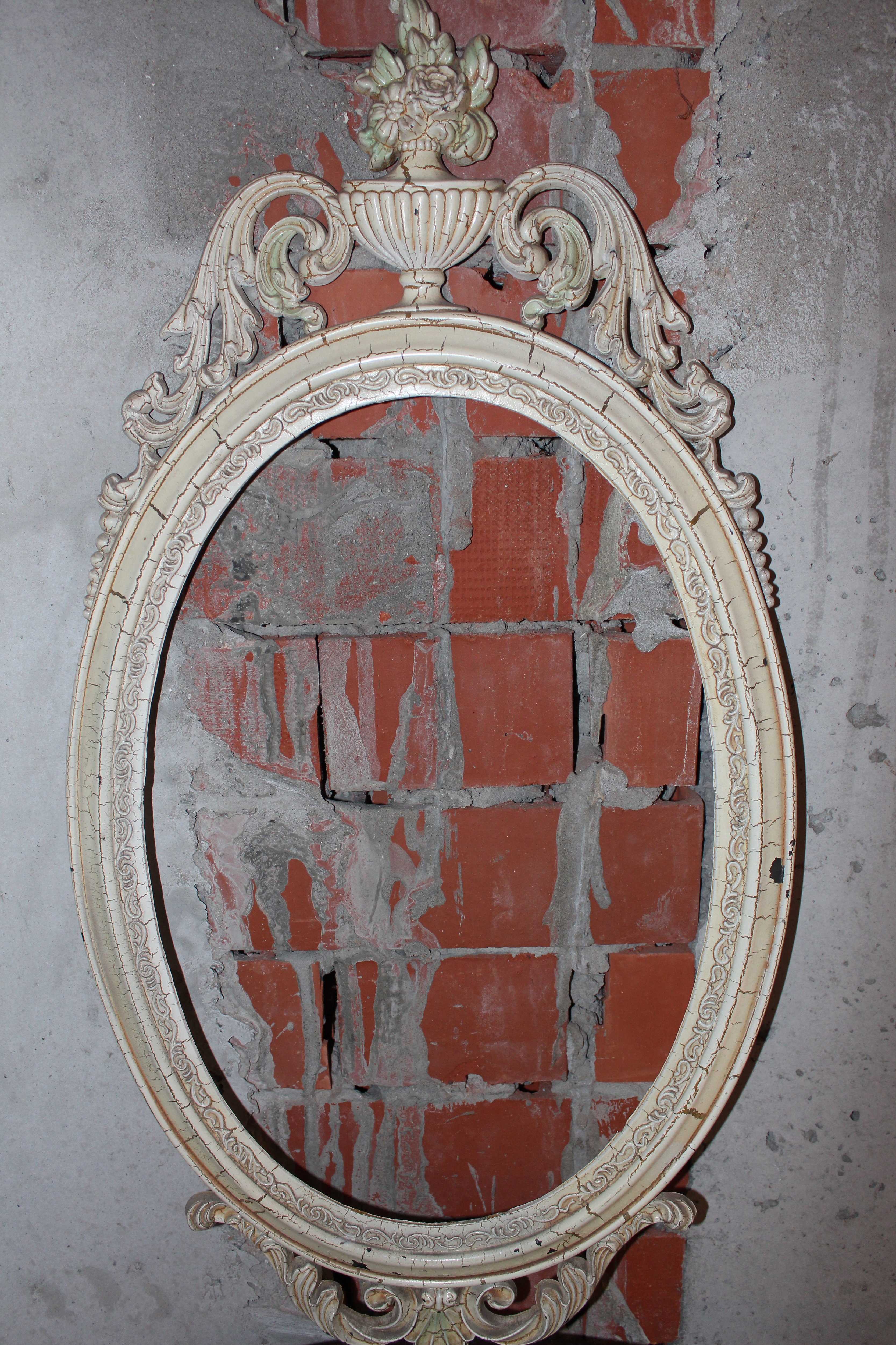 Vintage kader wit
