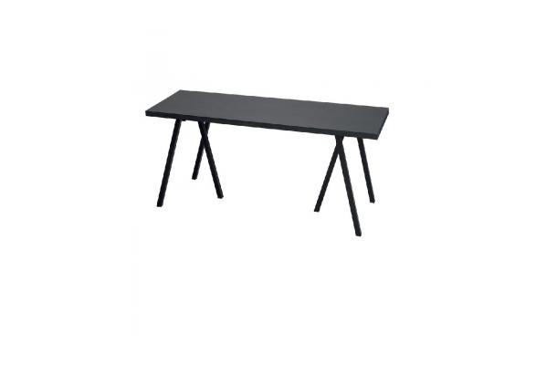 Tafel Long Island 160 zwart Low