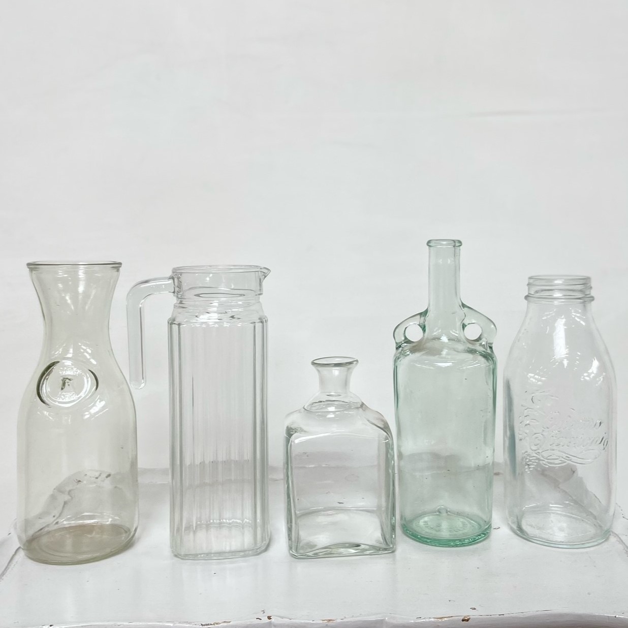 Vaasjes glas medium (set van van 10 stuks) (6.10.7)