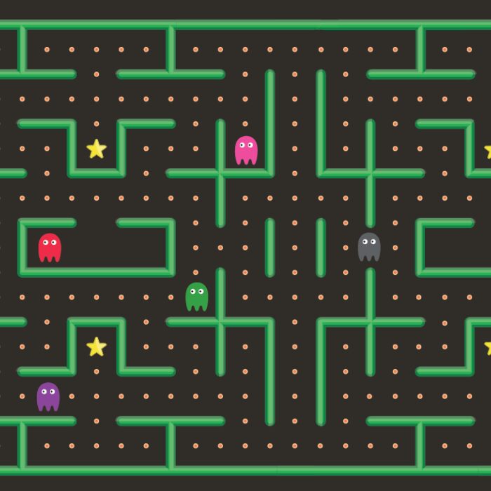 Backdrop Pac Man