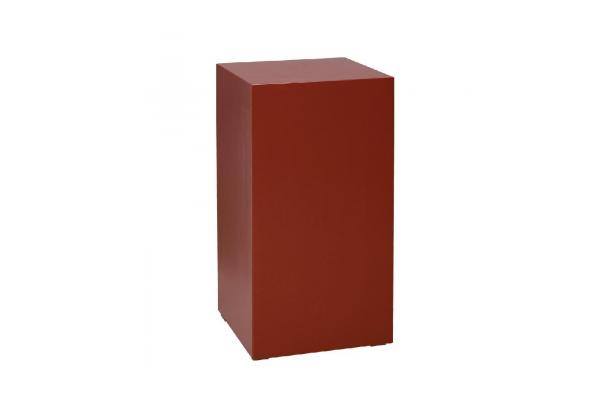 Statafel Cube red 58