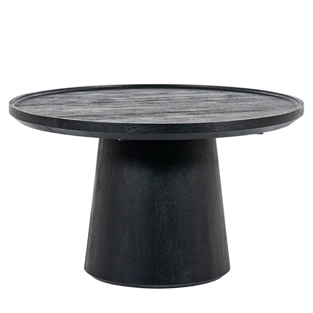 Bijzettafel cone zwart Ø 66cm Bijzettafel cone zwart Ø 66cm