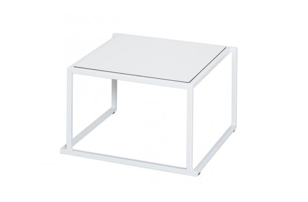 Salontafel frame 50 wit + blad omkeerbaar wit/eik Salontafel frame 50 wit + blad omkeerbaar wit/eik