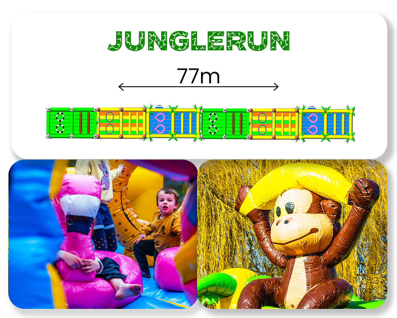 GIGA XL Junglerun 77m
