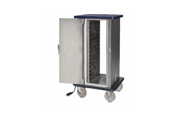 Foodwarmkast enkel 1x 15 GN1/1 dubbel deur - 220V - 16Amp. excl. roosters