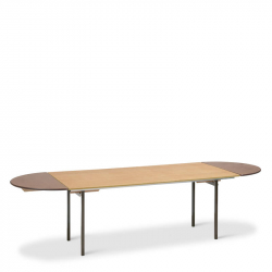 Aanzetstuk tafel half rond